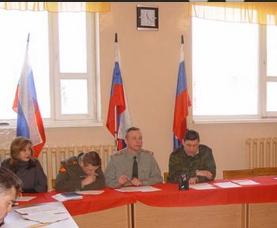 Командир части - отбор контратников Командир части - отбор контратников